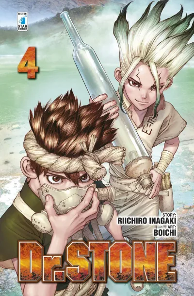 Cover of Dr. Stone 4