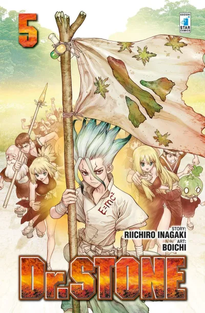 Cover of Dr. Stone 5
