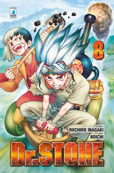 Cover of Dr. Stone 8