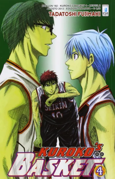 Cover of Kuroko's basket 4