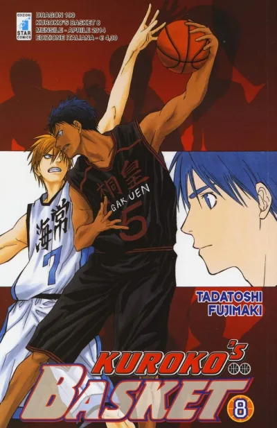 Cover of Kuroko's basket 8