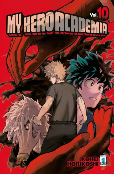 Cover of My hero academia 10