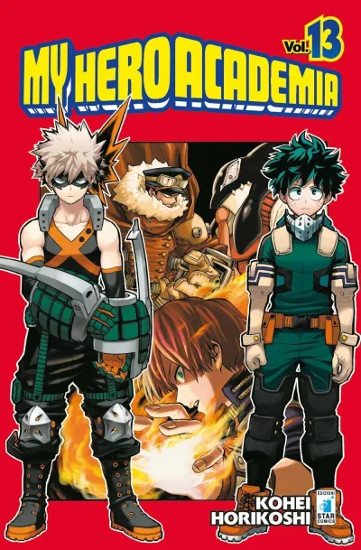 Cover of My hero academia 13