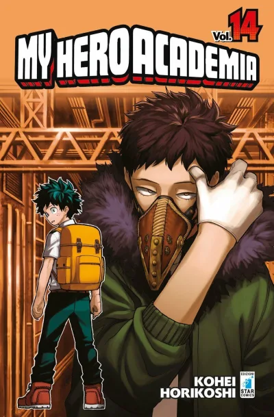 Cover of My hero academia 14