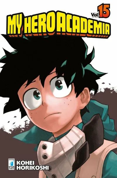 Cover of My hero academia 15