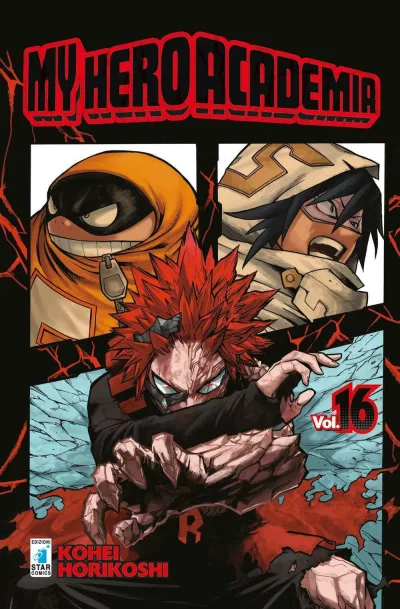 Cover of My hero academia 16