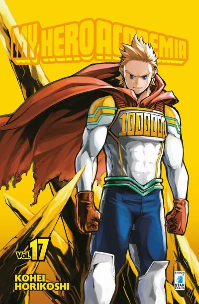 Cover of My hero academia 17