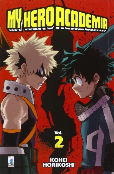 Cover of My hero academia 2