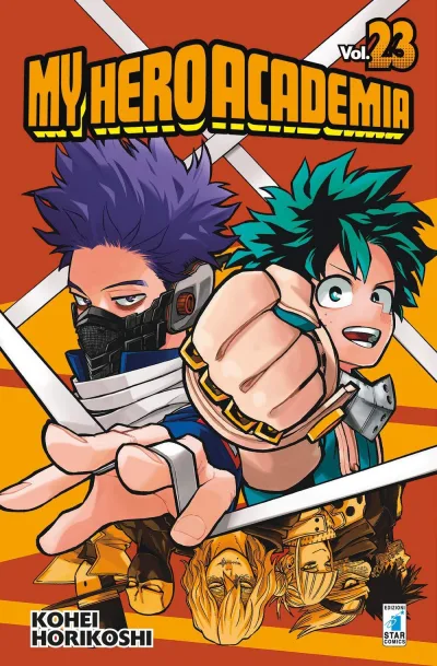 Cover of My hero academia 23