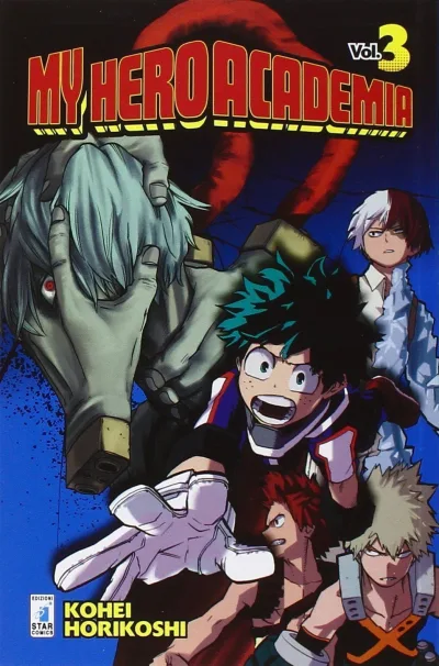 Cover of My hero academia 3