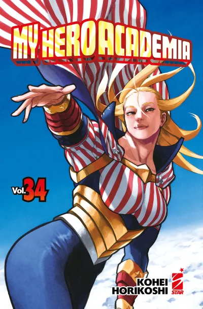 Cover of My hero academia 34