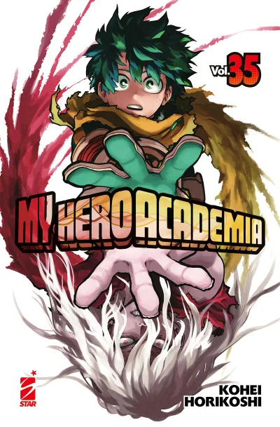 Cover of My hero academia 35
