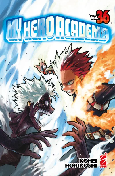 Cover of My hero academia 36