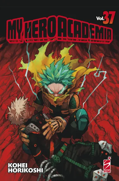 Cover of My hero academia 37