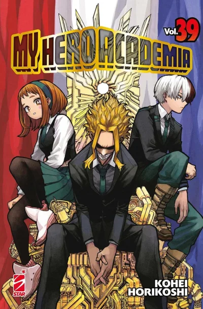 Cover of My hero academia 39