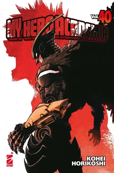 Cover of My hero academia 40