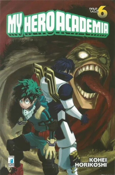 Cover of My hero academia 6