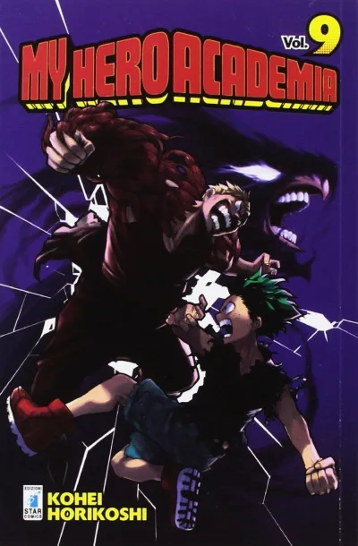 Cover of My hero academia 9