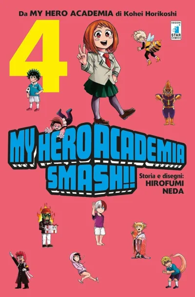 Cover of My hero academia smash!! 4