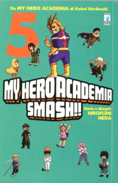 Cover of My hero academia smash!! 5