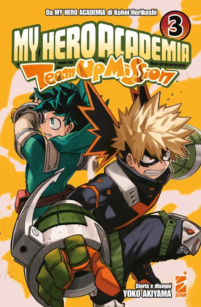 Cover of My hero academia team up mission 3