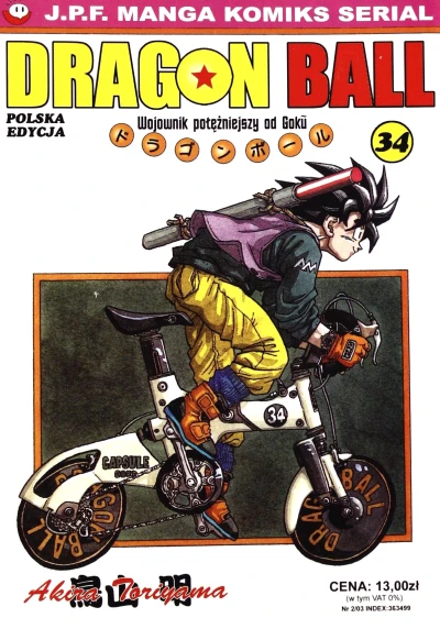 Cover of Wojownik potężniejszy od Goku