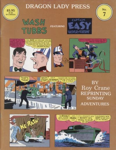 Cover of Wash Tubbs featuring Captain Easy Soldier of Fortune