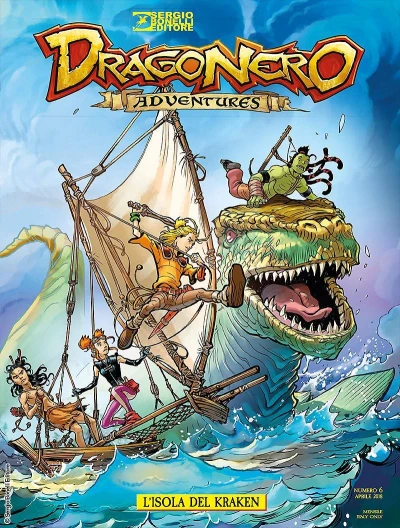 Cover of L'isola del Kraken