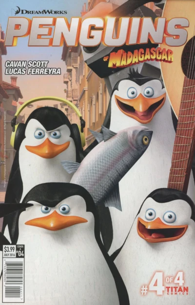 Cover of Arctic Foxed!; The North Wind and The Baby Penguins of Madagascar