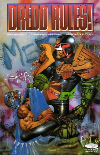 Cover of Dredd Rules! 1