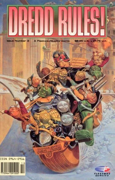 Cover of Dredd Rules! 2