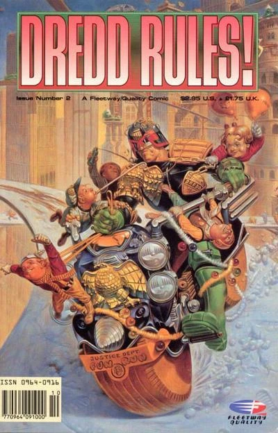 Cover of Dredd Rules! 2
