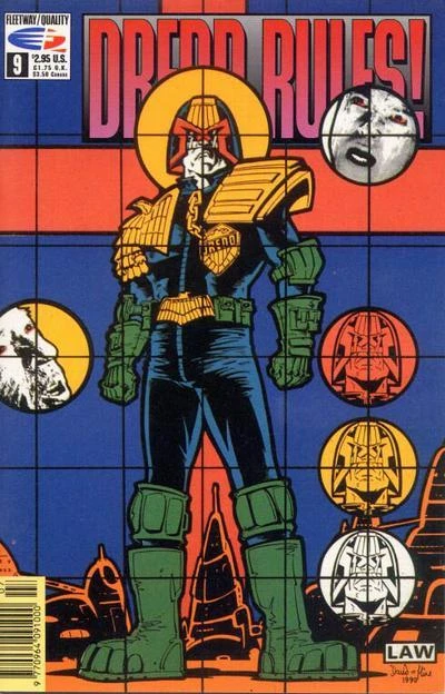 Cover of Dredd Rules! 9