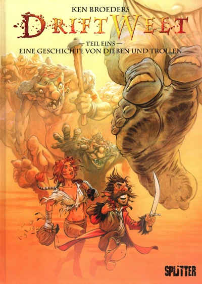Cover of Eine Geschichte von Dieben und Trollen