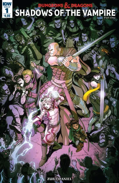 Cover of Shadows of the Vampire Part One: Dead of the Night; Tyranny of Dragons