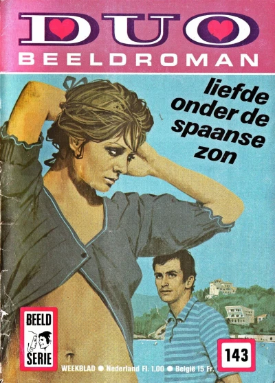 Cover of Liefde onder de spaanse zon