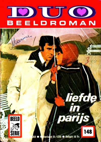 Cover of Liefde in Parijs