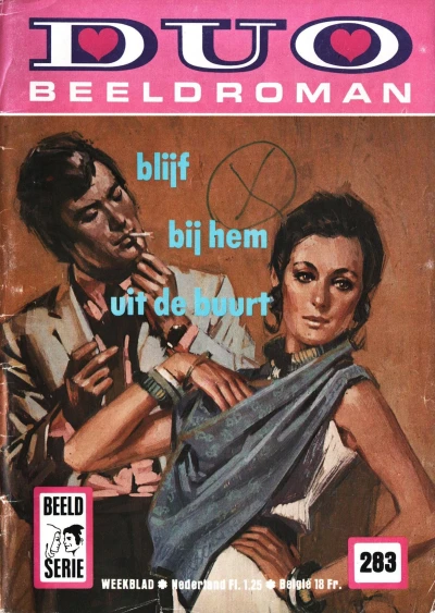 Cover of Blijf bij hem uit de buurt