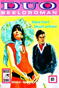 Haar hart bleef achter
