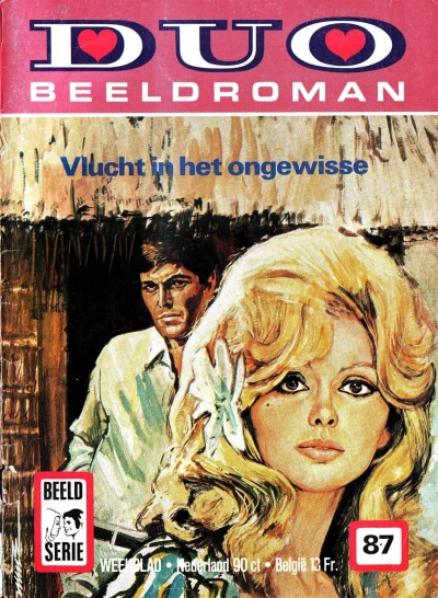 Cover of Vlucht in het ongewisse