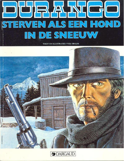 Cover of Sterven als een Hond in de Sneeuw