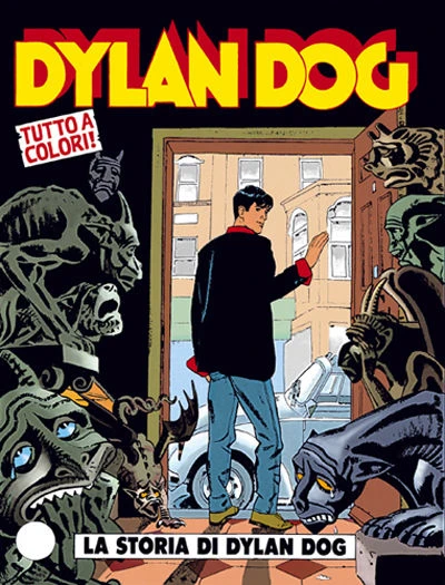 Cover of La storia di Dylan Dog