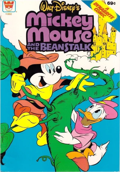 Cover of Walt Disney's Mickey Mouse And The Beanstalk