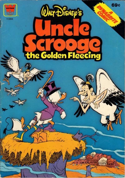Cover of Walt Disney's Uncle Scrooge The Golden Fleecing