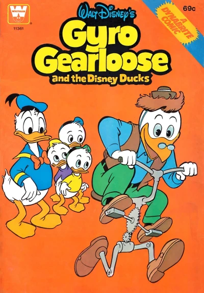 Cover of Gyro Gearloose and the Disney Ducks