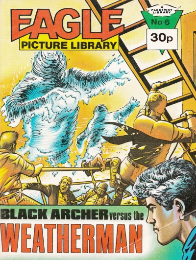 Cover of Black Archer vs the Weatherman