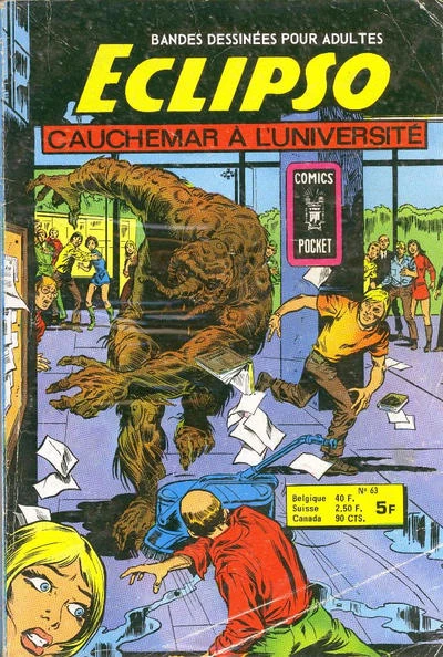 Cover of Cauchemar à l'Université