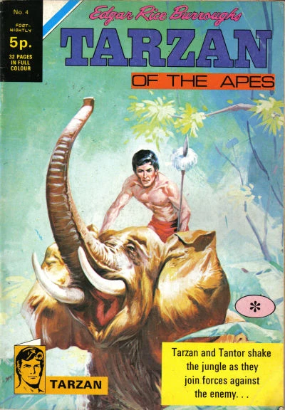 Cover of Edgar Rice Burroughs Tarzan of the Apes