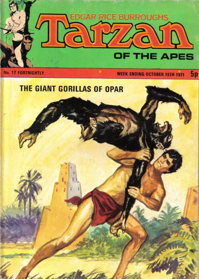 Cover of The Giant Gorillas of Opar