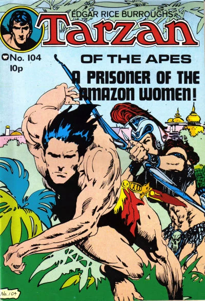 Cover of A Prisoner of the Amazon Women!